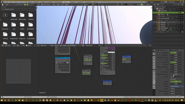 Blender 2.80 Curves into Game ready Hair Tutorial part 1 смотреть онлайн
