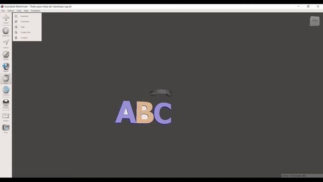 Meshmixer - Coloque letras no modelo digital смотреть онлайн