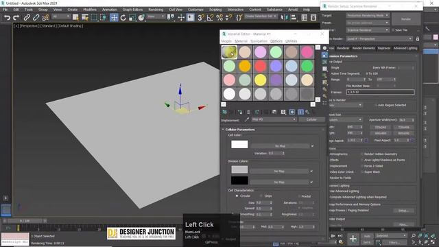 Displacement Approx Modifier in 3ds Max || Object-Space Modifiers 3ds Max 2021 in Hindi / Urdu смотреть онлайн