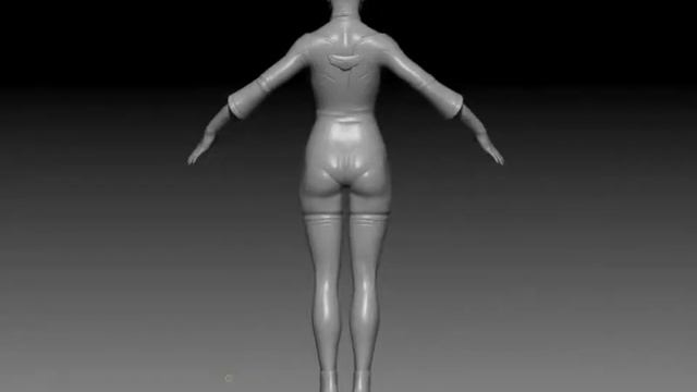 ZBrush female character смотреть онлайн
