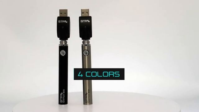 STR8 Switch 900 mAh Evod Vape Battery with Smart Charger | 360 View смотреть онлайн