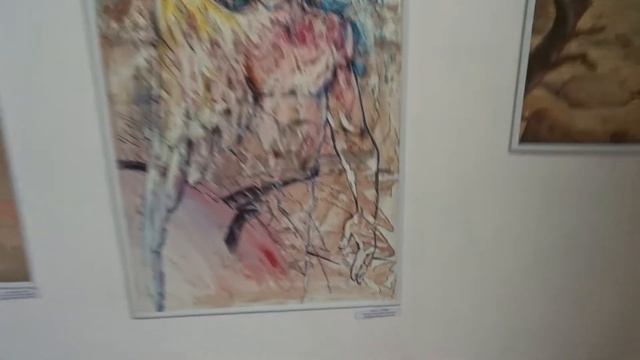 Обзор картин на выставке Holy Spirit . Ростов-на-Дону .23.12.2017. смотреть онлайн