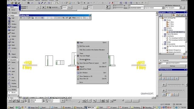 Archicad Mini Tutorial 11 The Colour Elevation смотреть онлайн