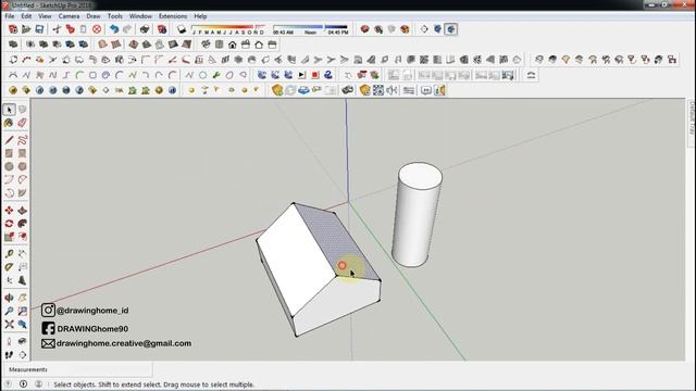 Very Easy ‼️ How to Cut Objects Sketchup #TutorialSketchUp #UntukPemula #sketchup смотреть онлайн