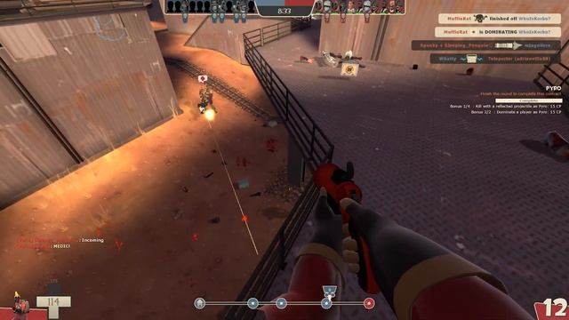 Team Fortress 2 Pyro Gameplay смотреть онлайн