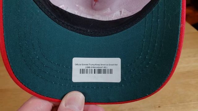 Official Donald Trump Keep America Great Hat. Made In The USA By Cali-Fame Headwear смотреть онлайн