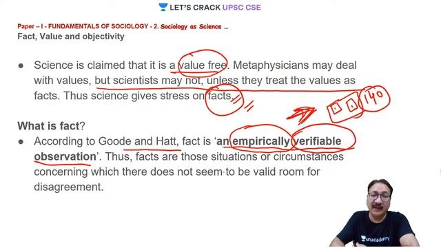 Fact, Value and Objectivity | Sociology Optional | Crack UPSC CSE/IAS | Dr G.L. Sharma смотреть онлайн
