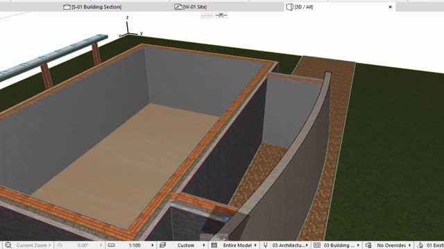 Adding a Terrace Slab - ARCHICAD Training Series 3 – 13/52 смотреть онлайн