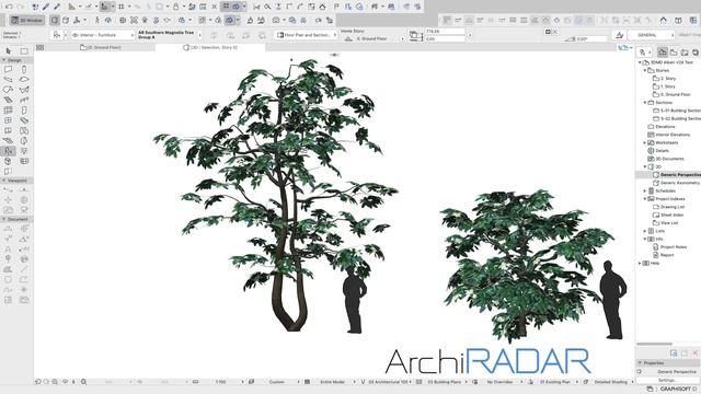 2D 3D Parametric Plants Volume 10 - ARCHICAD Objects смотреть онлайн