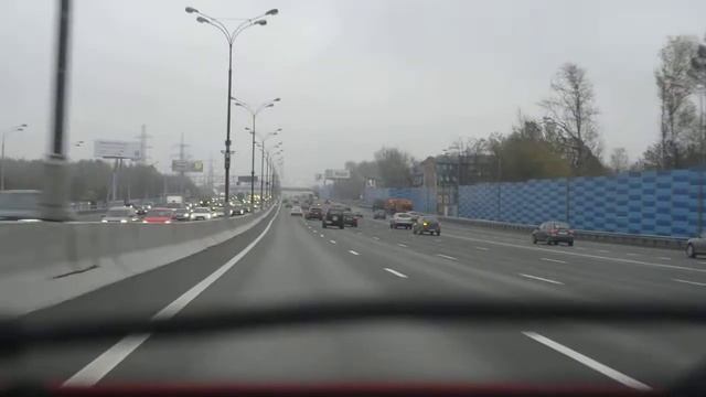 МКАД от Ленинградского шоссе до Осташковского шоссе смотреть онлайн