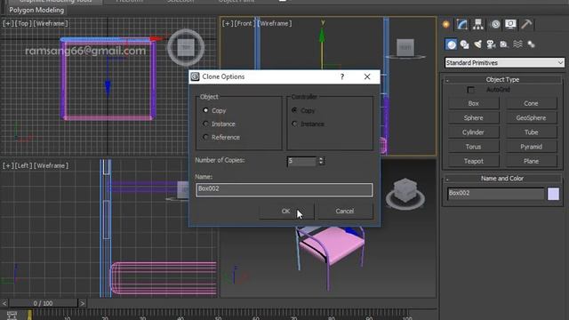 3ds max-chair modeling смотреть онлайн