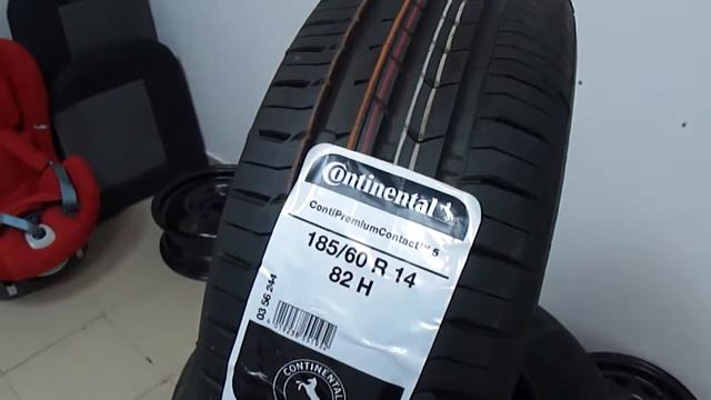 Continental ContiPremiumContact 5 185/60 R14 /// обзор