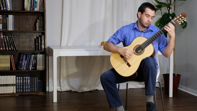 Leo Brouwer's Etude 1 (Estudios Sencillos) - Liam Kalson смотреть онлайн