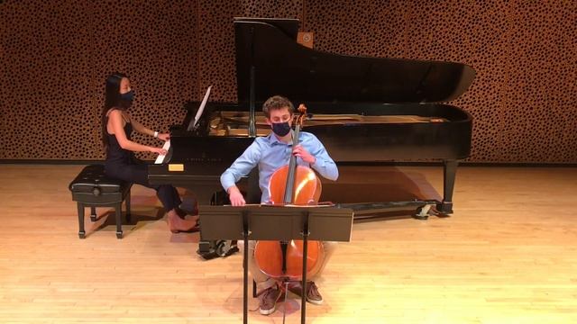 Shostakovich Cello Sonata in d minor, Op.40 I & II смотреть онлайн