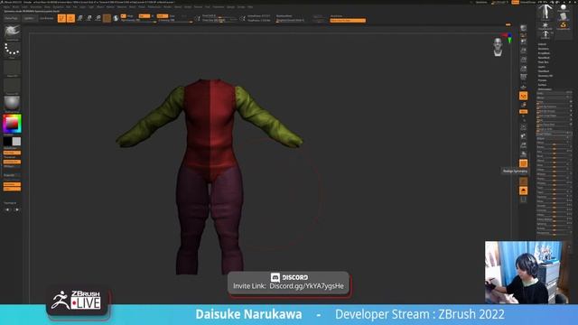 [EN] LIVE Look Into ZBrush 2022! - Starting a Character from scratch смотреть онлайн