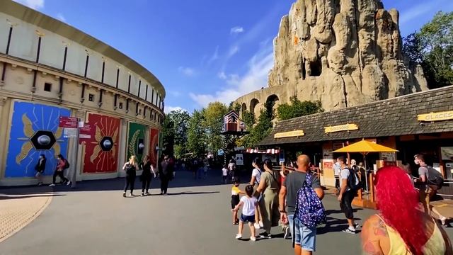 DAY OFF /Spending whole day at ASTERIX PARK /world 6 popular Park/FRANCE смотреть онлайн