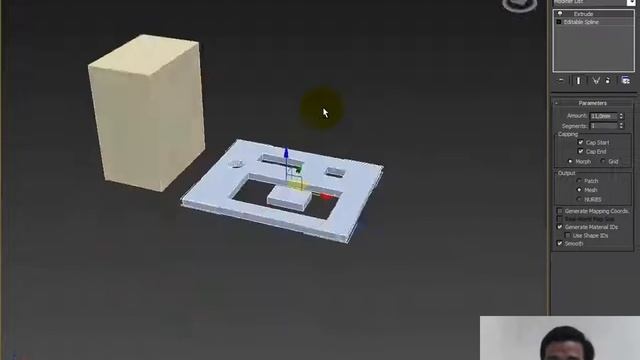3Ds Max Cơ Bản | Học 3Ds Max co ban online | Nâng khối từ đối tượng 2D Lệnh Extrude смотреть онлайн