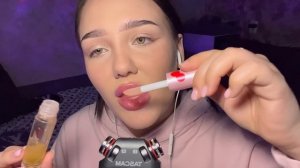 АСМР ем блеск для губ💄👅/ звуки рта 💋