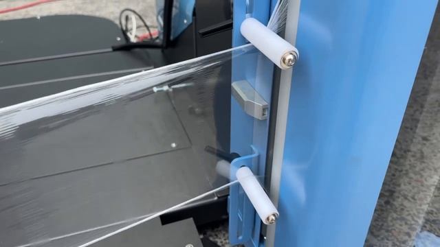 Roping Device for a Pallet Stretch Wrapping Machine смотреть онлайн