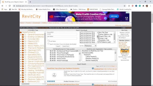 lecture 6 :- How to download and place a Components from revit city смотреть онлайн