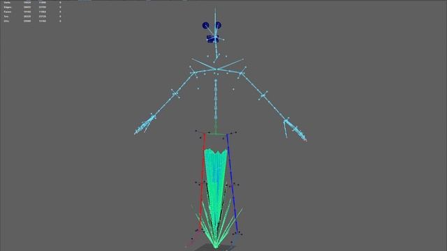 Import skinning (skin map) смотреть онлайн