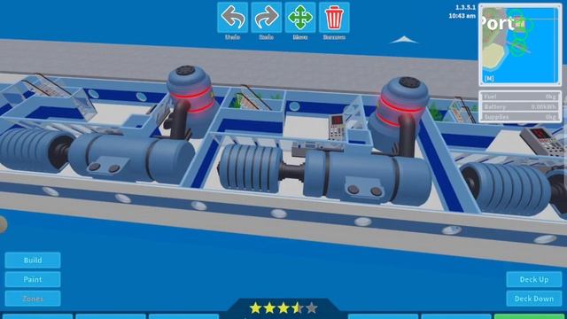 Roblox Cruise Ship Tycoon - Nuclear Powered Raven Class Speed Build (The Black-Cyan Scorpio Class) смотреть онлайн