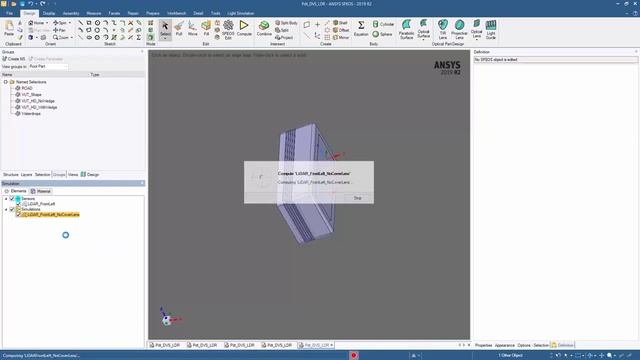 ANSYS SPEOS: LiDAR Distortion through a Lens смотреть онлайн