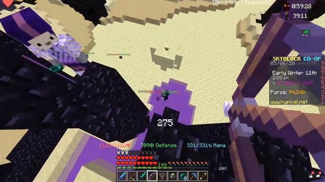 2 Idiots Fight the NEW Mini Boss! (hypixel skyblock) смотреть онлайн