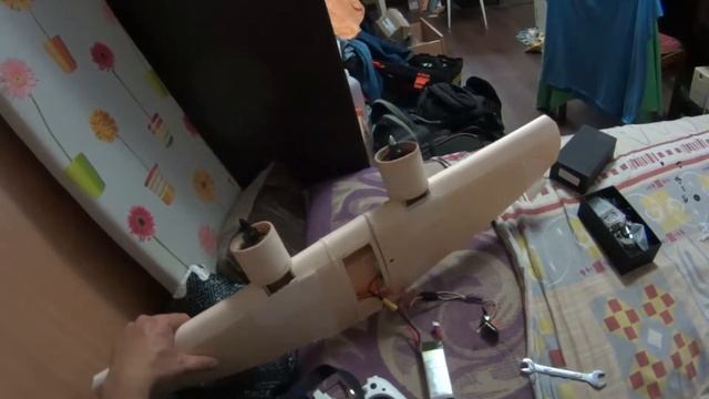 Hs.129-b Первый запуск двигателей с пропами смотреть онлайн