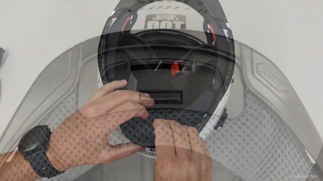 Sena SRL2 Bluetooth Installation In Shoei Neotec II Helmet