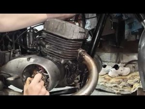 Как выставить зажигание Иж Юпитер 5  Настройка зажигания на мотоцикле. Как легко настроить зажигание