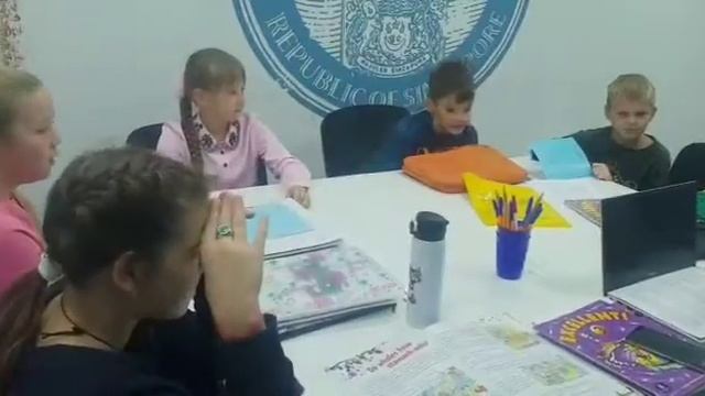 Наши занятия. Группа Flyers 1