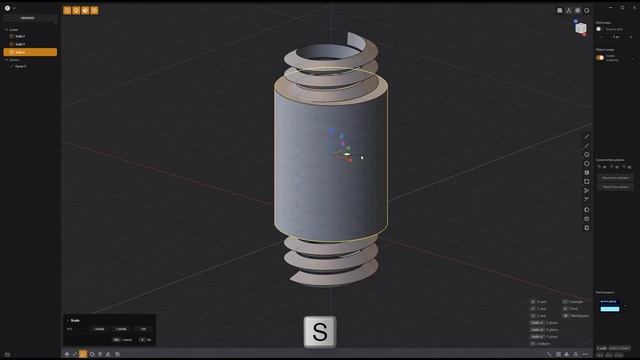 Plasticity | Model a Threaded Bar смотреть онлайн