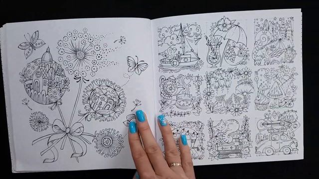 Fast FLIP THROUGH: "Meine Reise Durch Europa" Coloring book | by Rita Berman | My next coloring 🤩 смотреть онлайн