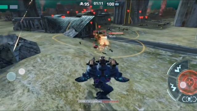 WAR ROBOTS 8.1.1 PvE и выполнение задания от роботов DSC смотреть онлайн