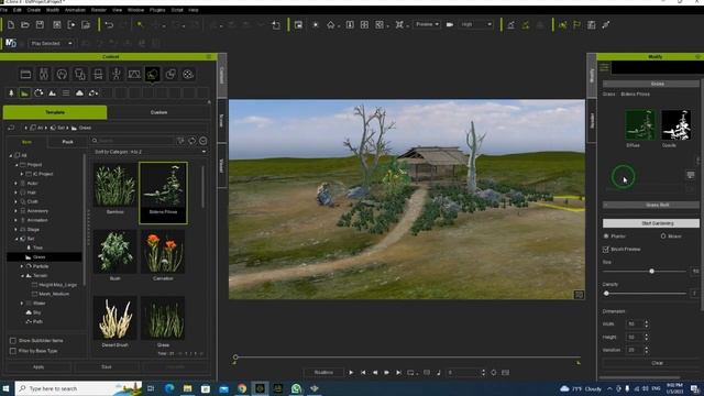Iclone8 create new terrain for beginner 2023 смотреть онлайн