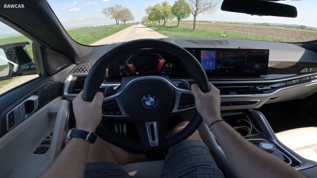 2024 BMW X6 M60i xDrive [4.4 V8 / 390 kW 8AT] - POV Test Drive смотреть онлайн