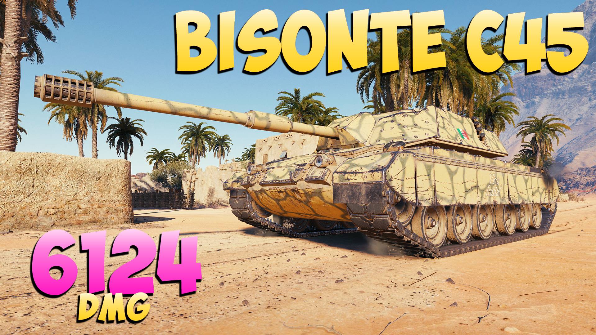 Bisonte C45 - 5 Фрагов 6.1K Урона - Действенный! - Мир Танков