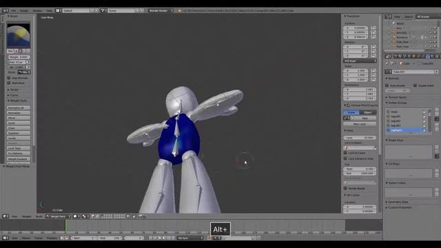 Armature Basics - 3D Modeling, Blender - Part 2 смотреть онлайн