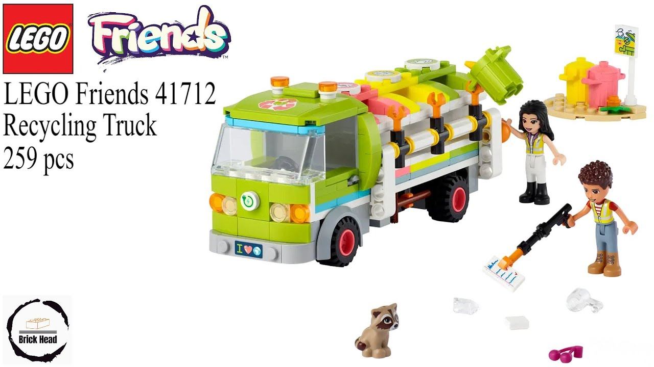 LEGO Friends 41712 Recycling truck | Speed Build #friends #lego #speedbuild смотреть онлайн