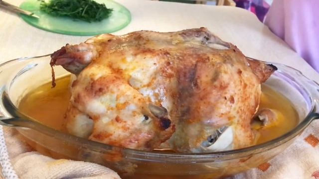 Сочная курочка без масла!!!