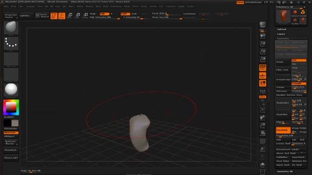 ZBrush 005 Concepting In ZBrush Intro To DynaMesh смотреть онлайн