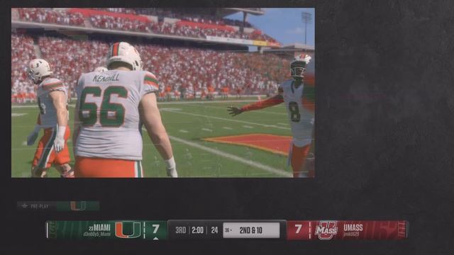 EA SPORTS College Football 25_d3mb0y5_Miami 🆚 JMiko629 All American Solo Battle squad 🏈💣🏈 смотреть онлайн