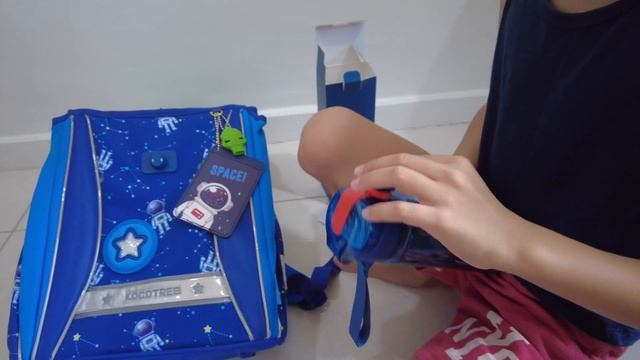 Unbox Kyle new bag to school - Ergonomic Bag - смотреть онлайн