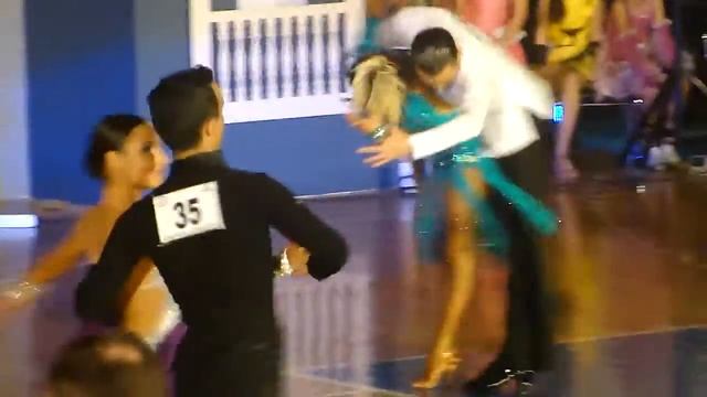 OTo Poladashvili & Juliana Bar-Gnar samba Caucasus Cup 2013 смотреть онлайн
