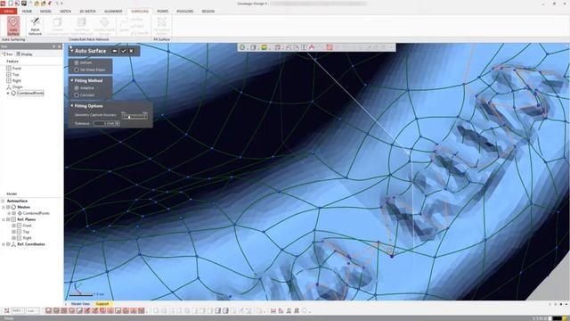 Getting Started With Geomagic Design X | Autosurfacing