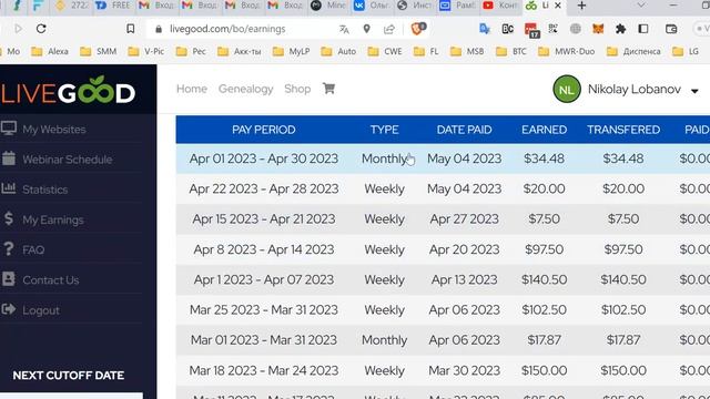 LiveGood КАКИЕ ДЕНЬГИ ЗДЕСЬ МОЖНО ЗАРАБАТЫВАТЬ? Николай Лобанов смотреть онлайн