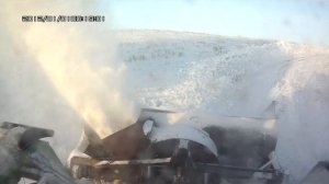 Трактор РТМ-160. Испытание шнекоротора СШР-2,6 и бабочки. Часть 2.