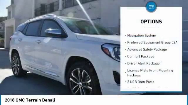 2018 GMC Terrain Valencia CA 2182162 смотреть онлайн