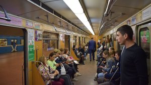 Метропоезд 81-717-0030. Покатушки от Гагаринской до Красного проспекта.